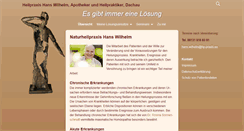 Desktop Screenshot of hp-praxis.eu